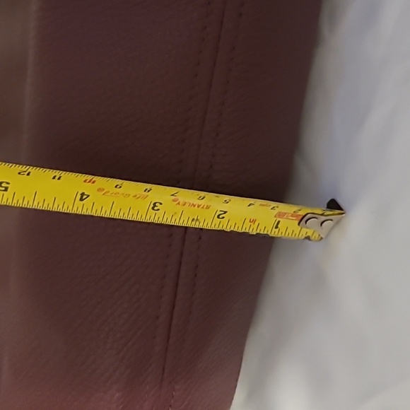 Michael Kors Plum Leather Shoulder Bag with Gold Accents - Picture 7 of 9